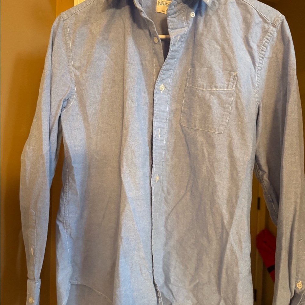 Boys CrewCuts (J. crew) Blue Button-Down Shirt